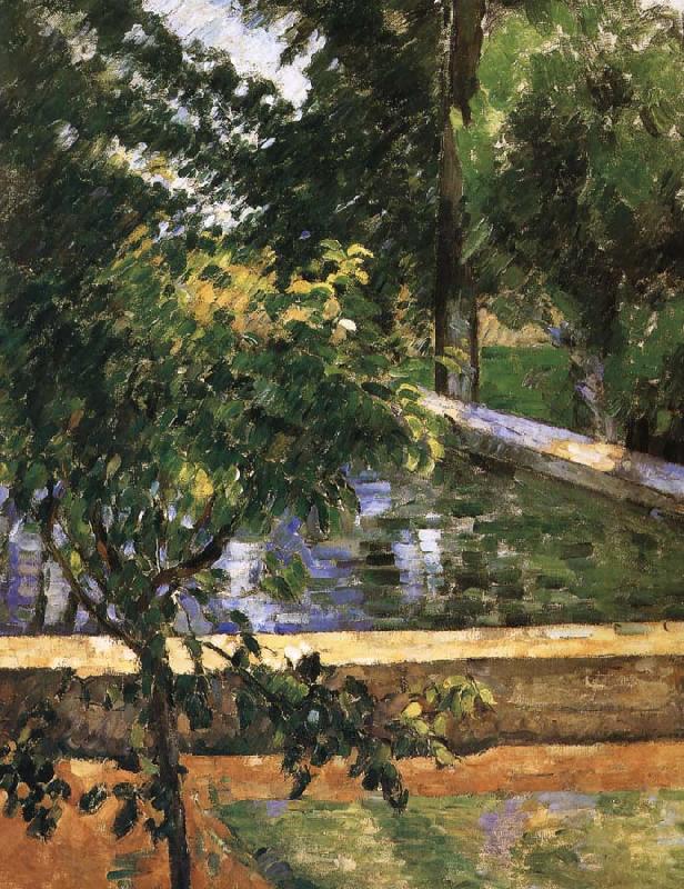 Paul Cezanne pool France oil painting art